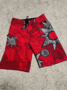 Y2K Volcom Bruce Irons Star Collage Board Shorts Men’s Size 32